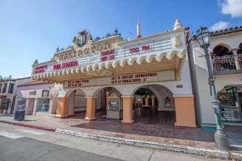 Arlington Theatre, Santa Barbara: Facade from right