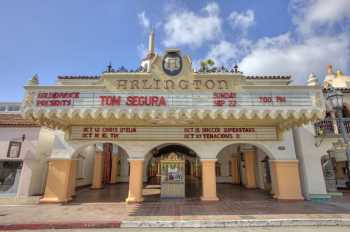 Arlington Theatre, Santa Barbara, California (outside Los Angeles and San Francisco): Facade from street