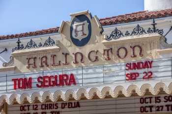 Arlington Theatre, Santa Barbara: Marquee Closeup