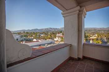 Arlington Theatre, Santa Barbara, California (outside Los Angeles and San Francisco): Terrace North end