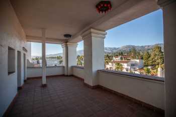 Arlington Theatre, Santa Barbara, California (outside Los Angeles and San Francisco): Upper Terrace