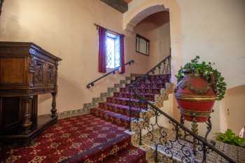 Arlington Theatre, Santa Barbara, California (outside Los Angeles and San Francisco): Balcony House Right Stairs