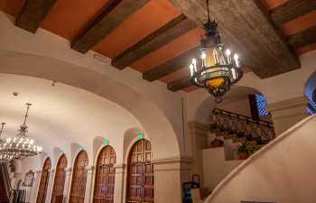 Arlington Theatre, Santa Barbara, California (outside Los Angeles and San Francisco): Lobby, House Left side Closeup