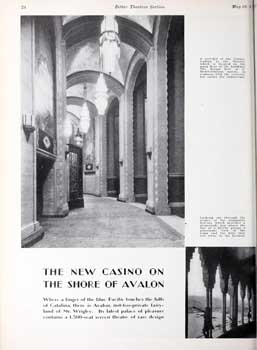 Two page features with photos, as printed in the 10th May 1930 edition of <i>Exhibitors Herald World</i>, credit Museum of Modern Art in New York and the Internet Archive (1.6MB PDF)