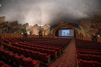 Avalon Theatre, Catalina Island, California (outside Los Angeles and San Francisco): Auditorium in white light
