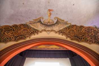 Avalon Theatre, Catalina Island, California (outside Los Angeles and San Francisco): Proscenium Centerpiece (Venus)