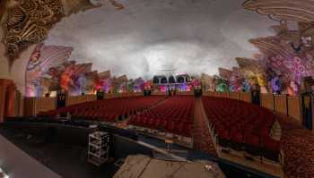 Avalon Theatre, Catalina Island, California (outside Los Angeles and San Francisco): Auditorium from Stage (Panoramic)