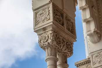 Avalon Theatre, Catalina Island, California (outside Los Angeles and San Francisco): Promenade Closeup