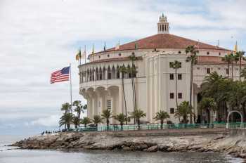 Avalon Theatre, Catalina Island, California (outside Los Angeles and San Francisco): Casino Building from East