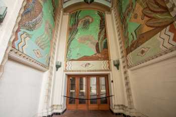 Avalon Theatre, Catalina Island, California (outside Los Angeles and San Francisco): Murals Closeup