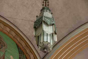 Avalon Theatre, Catalina Island, California (outside Los Angeles and San Francisco): Light Fixture