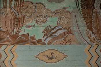 Avalon Theatre, Catalina Island: Mural Closeup 4