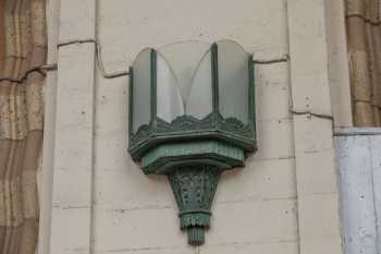 Avalon Theatre, Catalina Island, California (outside Los Angeles and San Francisco): Wall Sconce