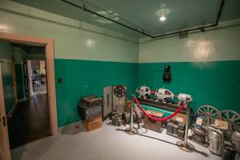 Avalon Theatre, Catalina Island, California (outside Los Angeles and San Francisco): Projection Booth History Room