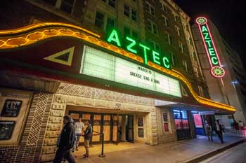 Aztec Theatre, San Antonio: Entrance At Night