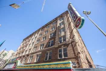 Aztec Theatre, San Antonio, Texas: Façade and Vertical Sign