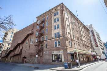 Aztec Theatre, San Antonio, Texas: Northwest Corner