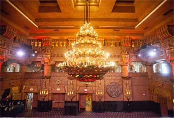 Aztec Theatre, San Antonio, Texas: Chandelier And Lobby