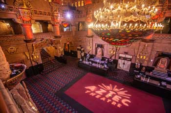 Aztec Theatre, San Antonio, Texas: Lobby Floor From West Promenade