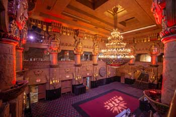 Aztec Theatre, San Antonio, Texas: Lobby From Southeast Corner