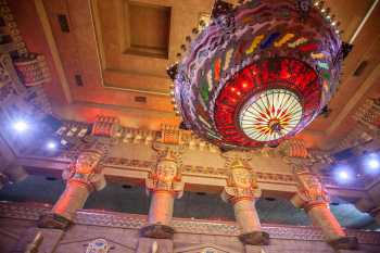 Aztec Theatre, San Antonio: Chandelier And Columns Featuring Coyolxauhqui