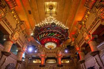 Aztec Theatre, San Antonio, Texas: Chandelier And Mezzanine Gallery