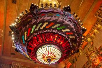 Aztec Theatre, San Antonio, Texas: Chandelier Closeup