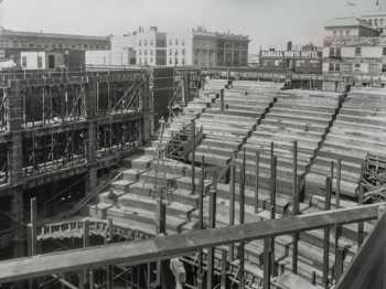 Theatre under construction, courtesy <i>San Diego Historical Society</i> (JPG)