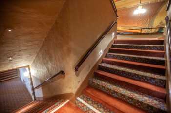 Balboa Theatre, San Diego, California (outside Los Angeles and San Francisco): Balcony Vomitory Stairs from Lounge to Balcony