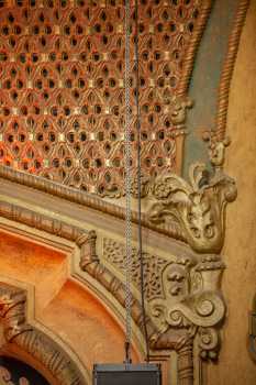 Balboa Theatre, San Diego, California (outside Los Angeles and San Francisco): Organ Grille Closeup