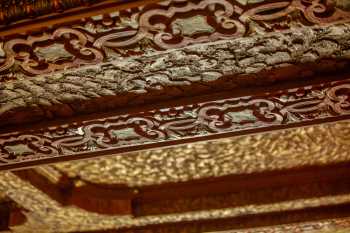 Balboa Theatre, San Diego, California (outside Los Angeles and San Francisco): Ceiling plasterwork detail