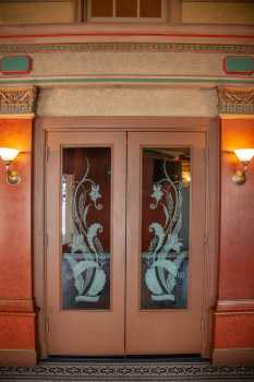 Balboa Theatre, San Diego, California (outside Los Angeles and San Francisco): Lobby Entrance Doors