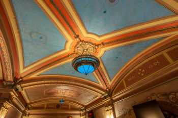 Balboa Theatre, San Diego, California (outside Los Angeles and San Francisco): Balcony Lobby Ceiling