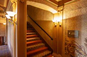 Balboa Theatre, San Diego, California (outside Los Angeles and San Francisco): Balcony Stairs at House Left
