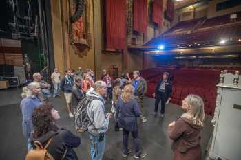 Balboa Theatre, San Diego, California (outside Los Angeles and San Francisco): Tour Group Onstage