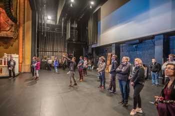 Balboa Theatre, San Diego, California (outside Los Angeles and San Francisco): Tour Group Onstage