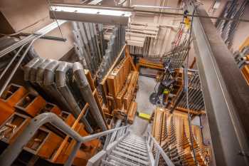 Balboa Theatre, San Diego, California (outside Los Angeles and San Francisco): Left Organ Chamber from Roof Access