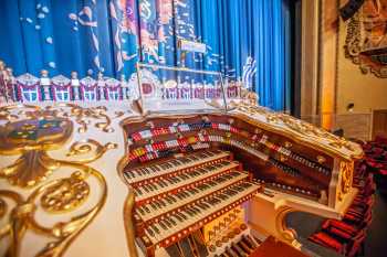 Balboa Theatre, San Diego, California (outside Los Angeles and San Francisco): Organ Console from left