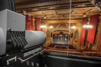 Balboa Theatre, San Diego, California (outside Los Angeles and San Francisco): Spotlight in Booth