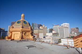 Balboa Theatre, San Diego, California (outside Los Angeles and San Francisco): Roof looking East