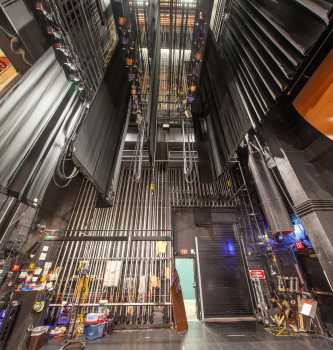 Balboa Theatre, San Diego, California (outside Los Angeles and San Francisco): Counterweight Wall Stage Right