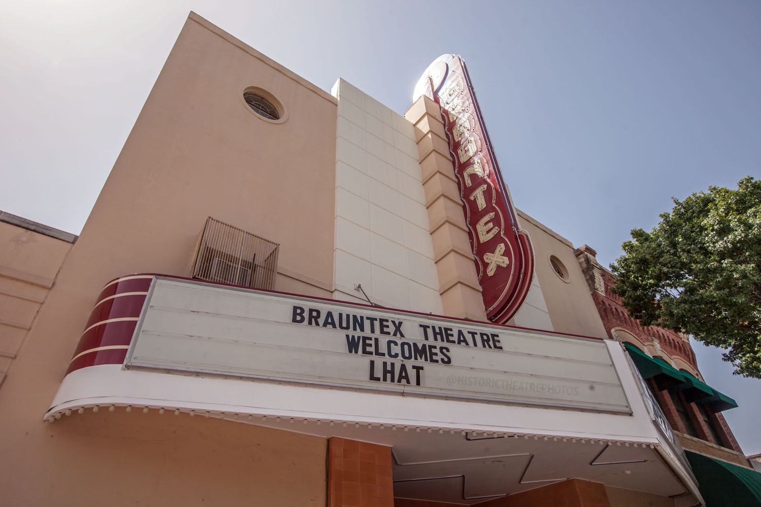 Brauntex Theatre, New Braunfels Historic Theatre Photography