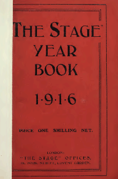 Extract from “The Stage Yearbook of 1916” featuring an article about the Bristol Hippodrome, scanned and published by the Internet Archive (4.5MB PDF)
