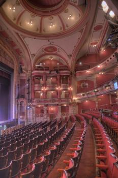 Bristol Hippodrome: Auditorium from Stalls Left