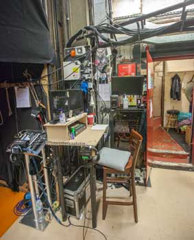 Bristol Hippodrome: Prompt Corner (Stage Right)