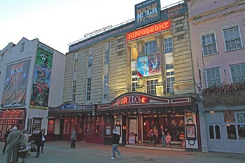 Bristol Hippodrome: Facade in 2009