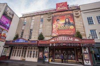 Bristol Hippodrome, United Kingdom: outside London: Facade from right