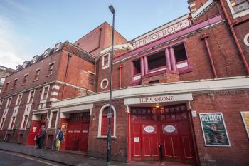 Bristol Hippodrome, United Kingdom: outside London: House Left exterior on Denmark Street