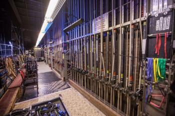 Bristol Hippodrome: Fly Floor and Counterweight lines from Upstage