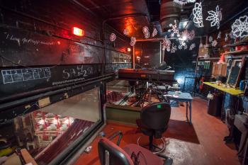 Bristol Hippodrome, United Kingdom: outside London: Followspot Box interior